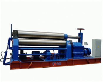 銀(yin)川對稱式三輥卷(juàn)闆機