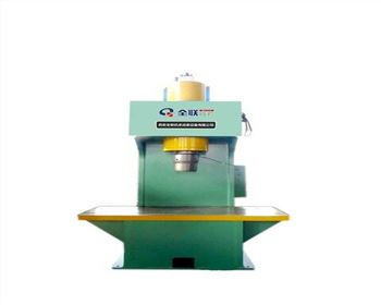 太原單柱校(xiao)正液壓機