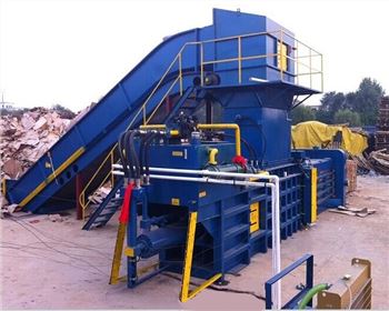 河(he)南卧式廢(fèi)紙打包機(jī)