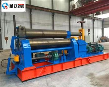 三輥(gǔn)卷闆機的(de)工作原理(li)